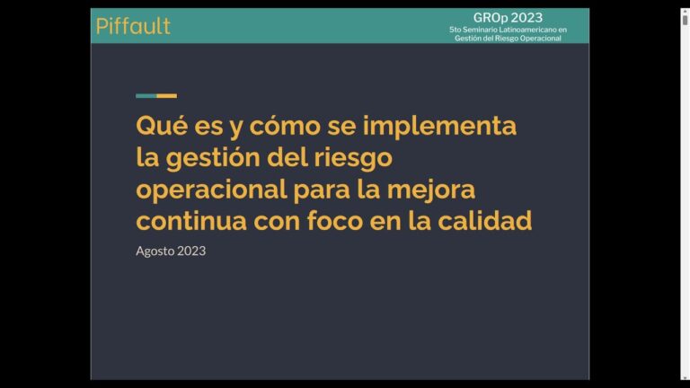 Optimizaci&oacute;n de Procesos para la Gesti&oacute;n Efectiva de Riesgos Empresariales