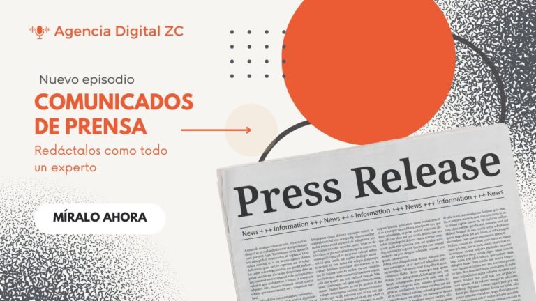 Estrategias Efectivas de Relaciones P&uacute;blicas en Comunicados de Prensa