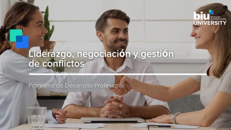 Desarrollo de Liderazgo para Optimizar la Negociaci&oacute;n