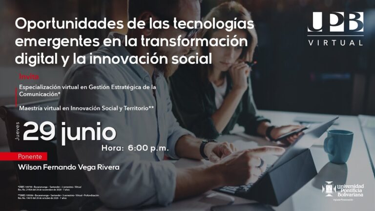 Innovación Empresarial mediante Tecnologías Emergentes