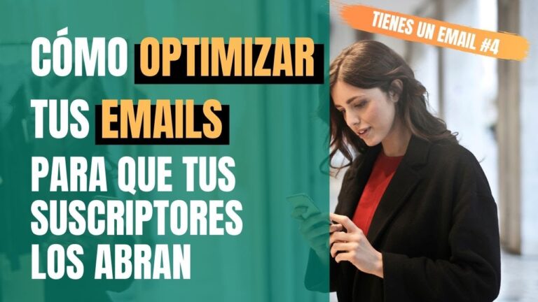 Optimizaci&oacute;n Efectiva del Correo Electr&oacute;nico para Emprendedores