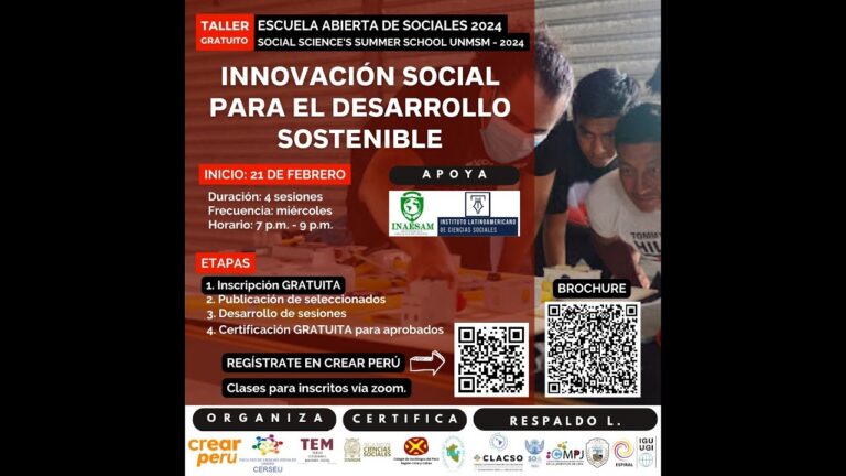 Innovaci&oacute;n Social para el Desarrollo Comunitario Sostenible