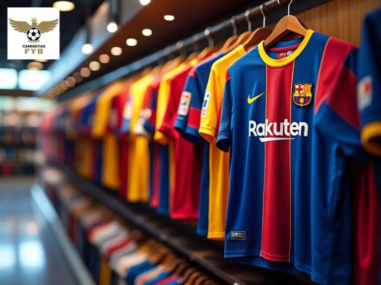 La mejor tienda de camisetas de f&uacute;tbol en la ciudad de Barcelona